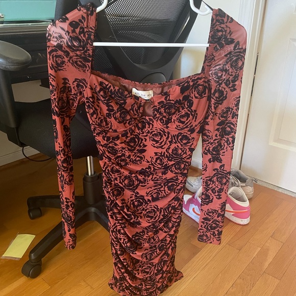 Urban Outfitters Kiss the Sky Rose Dress - Picture 2 of 2